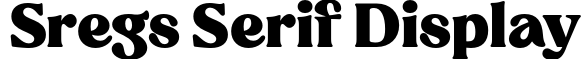 Sregs Serif Display