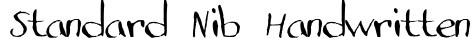 Standard Nib Handwritten 