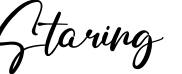 Staring