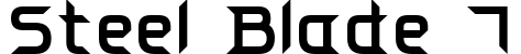 Steel Blade 7
