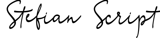 Stefian Script
