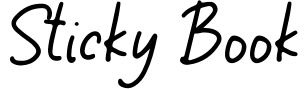 Sticky Book