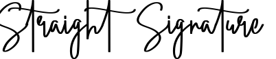 Straight Signature