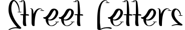 Street Letters