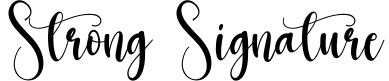 Strong Signature