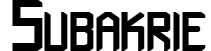 Subakrie