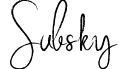 Subsky