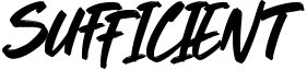 Sufficient