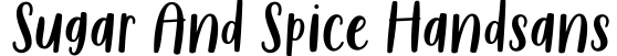 Sugar & Spice HandSans