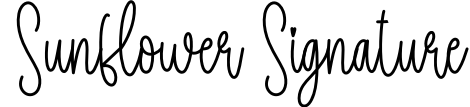 Sunflower Signature