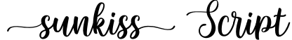 Sunkiss Script