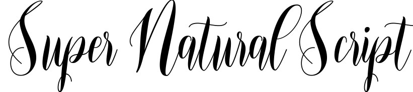 Super Natural Script