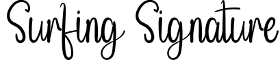 Surfing Signature