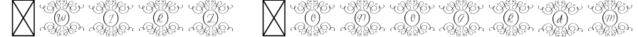 Swirl Monogram