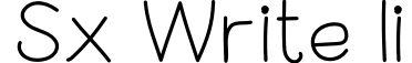 SX Write II