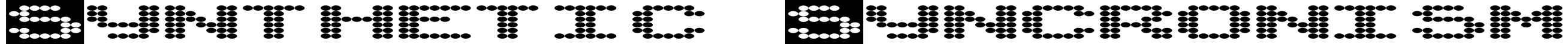 Synthetic Syncronism