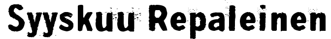 Syyskuu Repaleinen