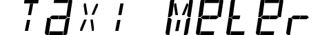Taxi Meter