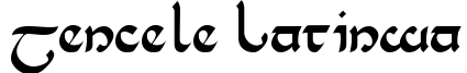 Tencele Latinwa