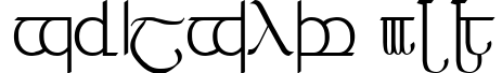 Tengwar 3+4+5