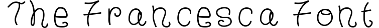 The Francesca Font