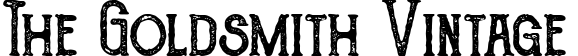 The Goldsmith Vintage