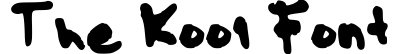 The Kool Font