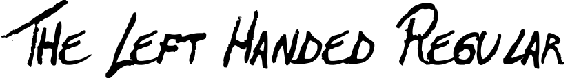 The Left-Handed Regular