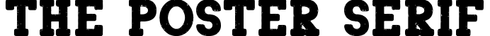 The Poster Serif