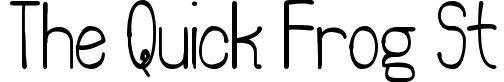 The Quick Frog St