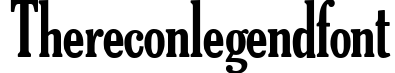 TheReconLegendFont