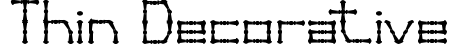Thin Decorative