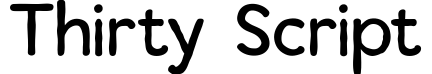 Thirty Script
