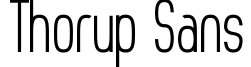 Thorup Sans