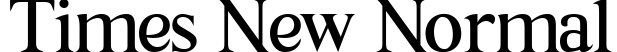 Times New Normal