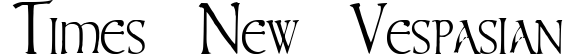 Times New Vespasian