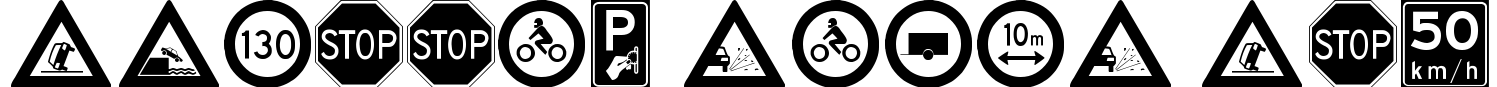 Traffic Signs TFB