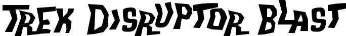 Trek Disruptor Blast