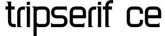 TripSerif CE
