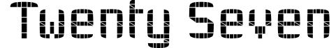Twenty-Seven
