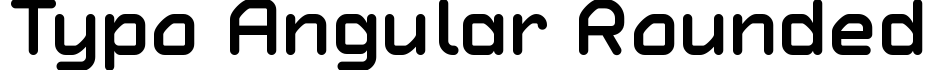 Typo Angular Rounded