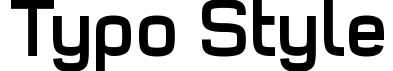 Typo Style