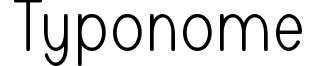 Typonome