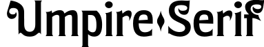 Umpire Serif
