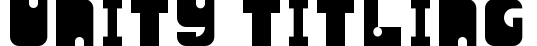 Unity Titling