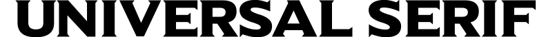 Universal Serif