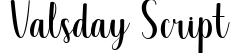 Valsday Script