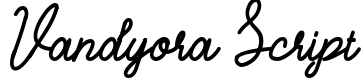 Vandyora Script