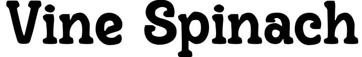 Vine Spinach