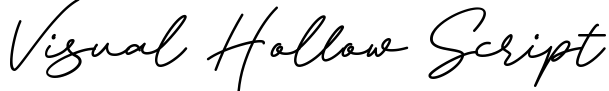 Visual Hollow Script